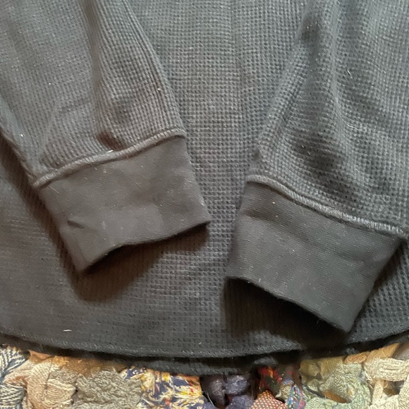 Everlane Waffle Long John Sweater Medium - Picture 6 of 8